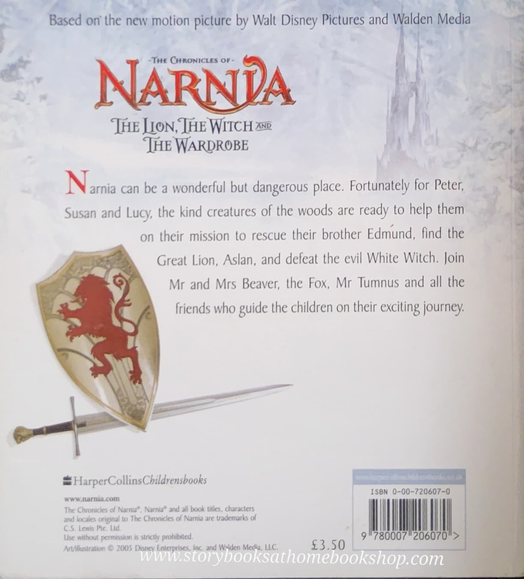 หนังสือนิทานปกอ่อน** 🍅🍓THE CHRONICLES OF NARNIA:THE LION,THE WITCH AND THE WARDROBE THE CREARURES OF NARNIA