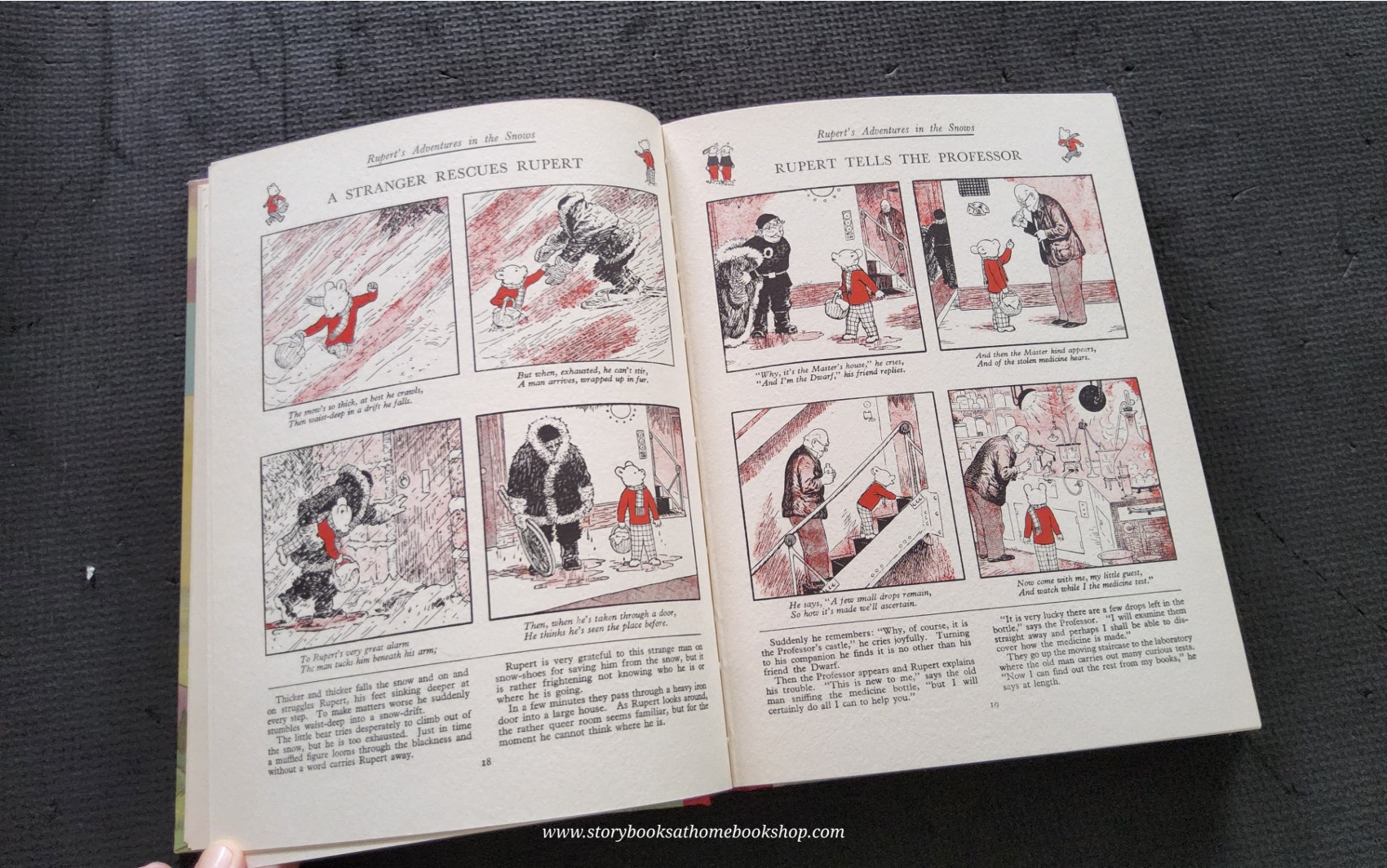 หนังสือนิทานปกแข็ง** 🍅🍓THE ADVENTURES OF RUPERT