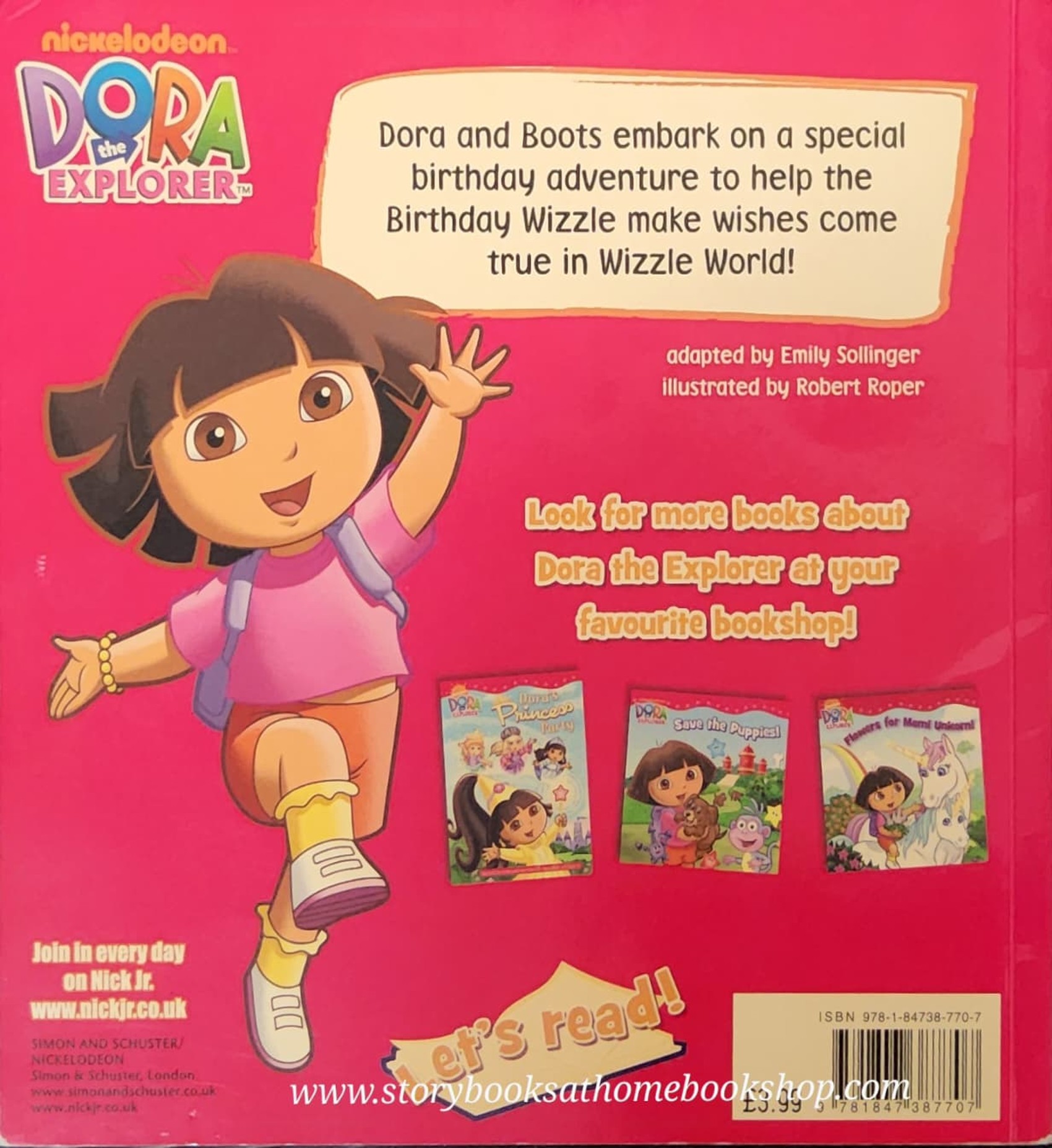 หนังสือนิทานปกอ่อน** 🍅DORA AND THE BIRTHDAY WISH ADVENTURE