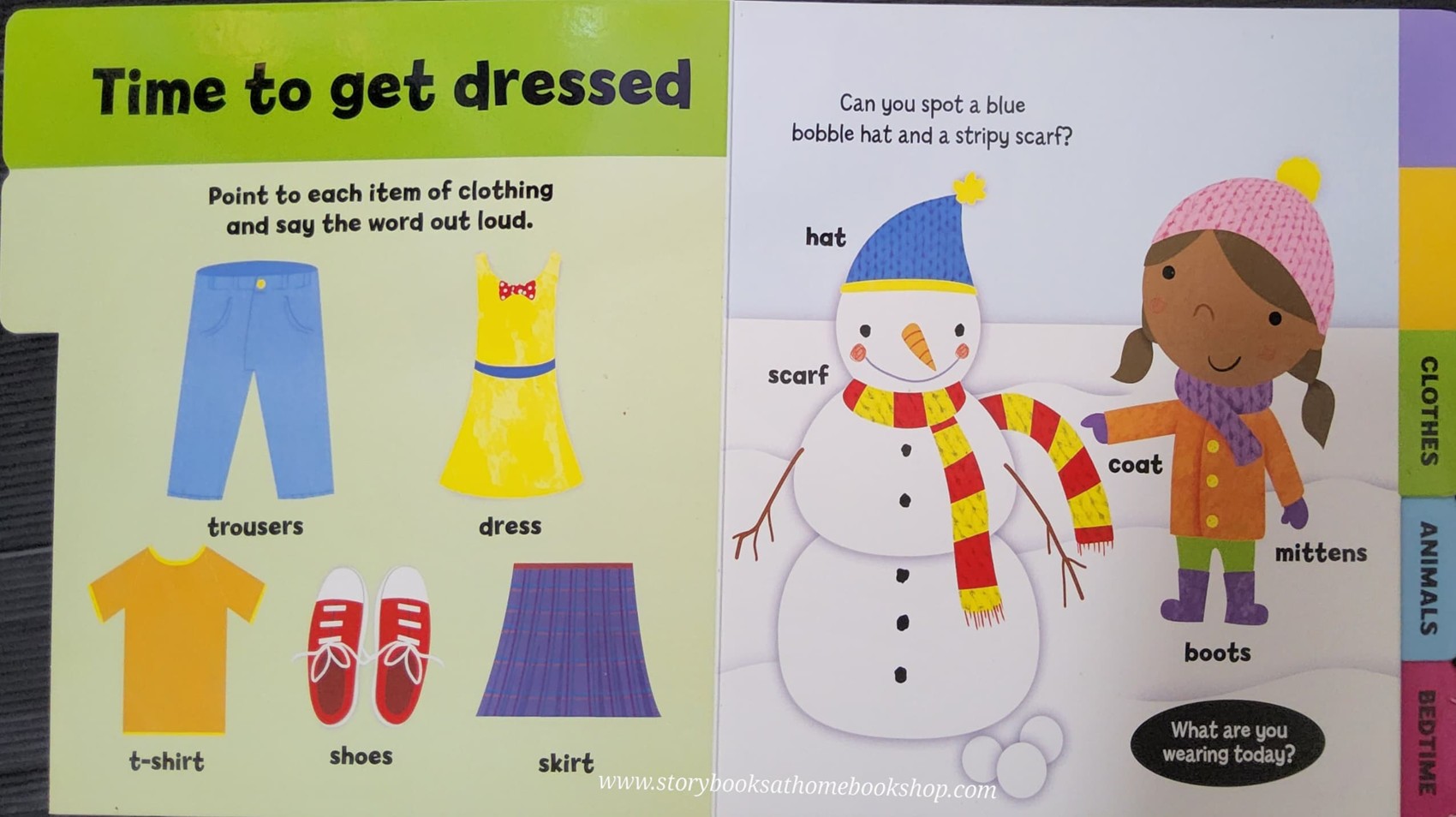 BOARD BOOK ** 🍅🍓MY FIRST BOOK OF WORDS