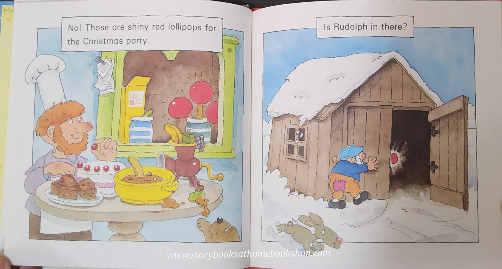 หนังสือนิทานปกแข็ง** 🍅🍅WHERE' RUDOLPH?