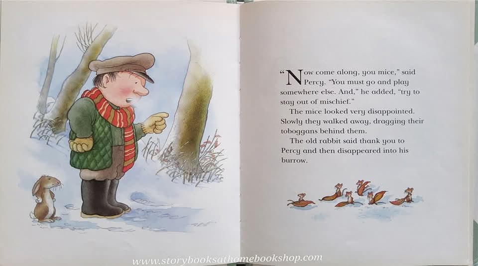 หนังสือนิทานปกแข็ง ** ♥️PERCY'S PARK THE CROSS RABBIT BY NICK BUTTERWORTH