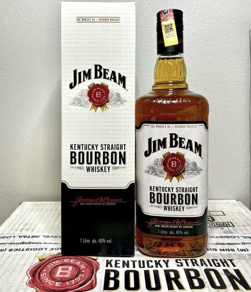 jim beam ขนาด 1 ลิตร