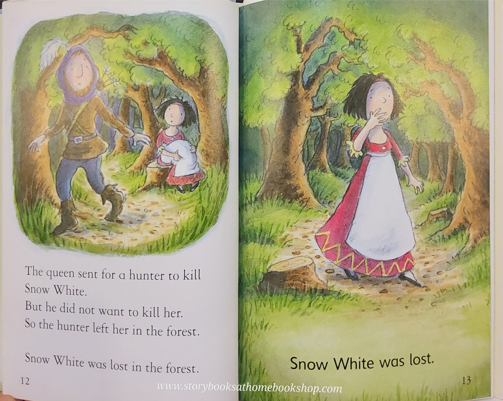 หนังสือนิทานปกแข็ง ** ♥️FIRST READERS:SNOW WHITE AND THE SEVEN DWARFS♥️