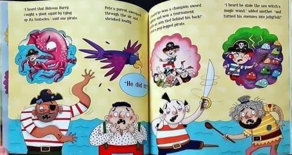 หนังสือนิทานปกอ่อน** 🍅🍓PIRATE PETE AND HIS PARROT