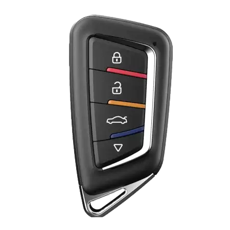 Xhorse VVDI รีโมต Knife Style 4 ปุ่ม ชิป 46 XSKF30EN