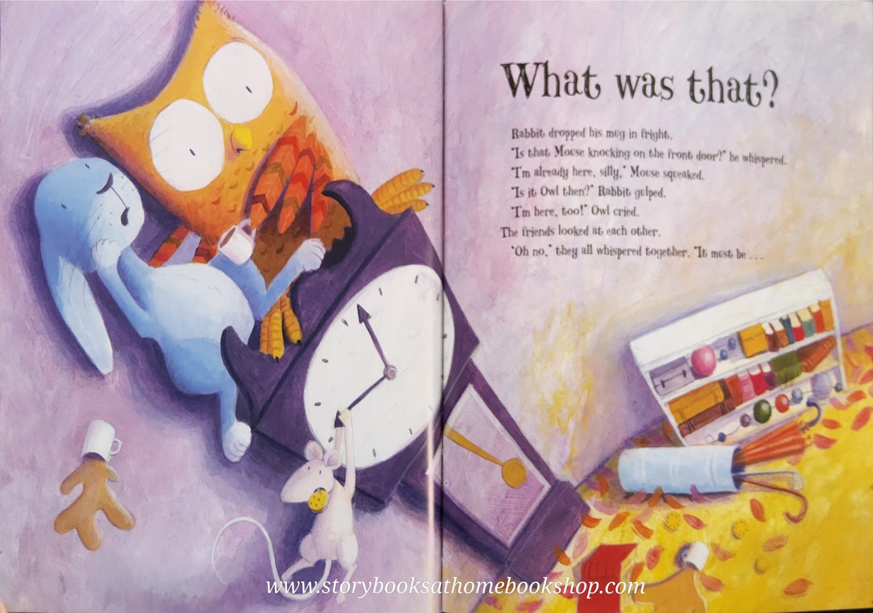 หนังสือนิทานปกอ่อน** 🍅TAPPITY-TAP! WHAT WAS THAT?♥️♥️