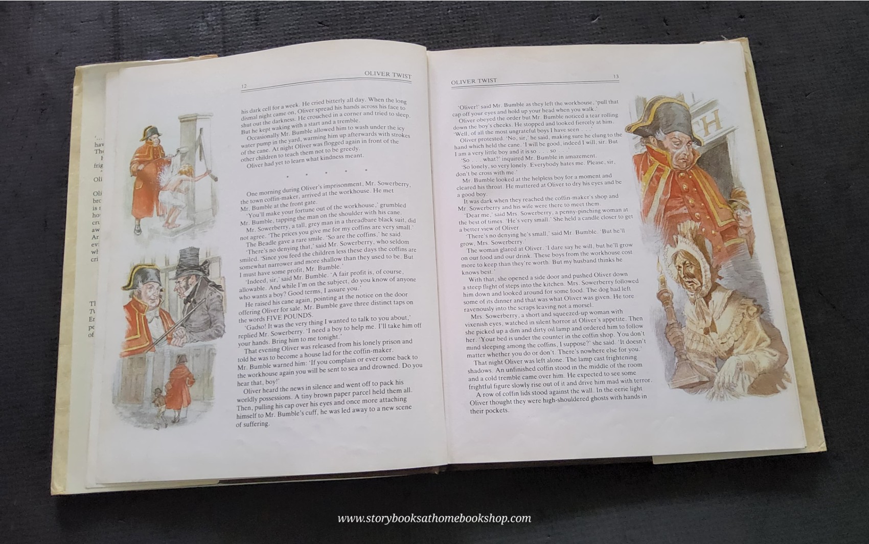 หนังสือนิทานปกแข็ง** 🍅🍓OLIVER TWIST BY CHARLES DICKENS