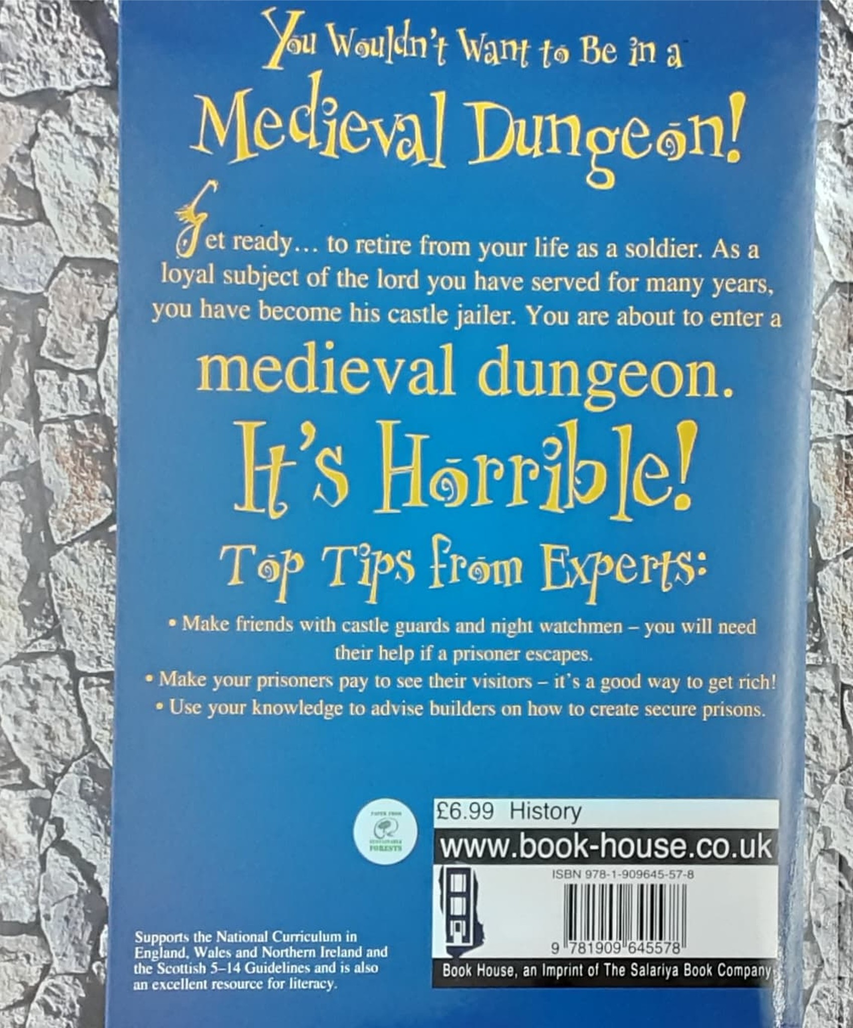 Knowledge Book** 🍅🍓YOU WOULDN'T WANT TO BE IN A MEDIEVAL DUNGEON! /USED 80-90%