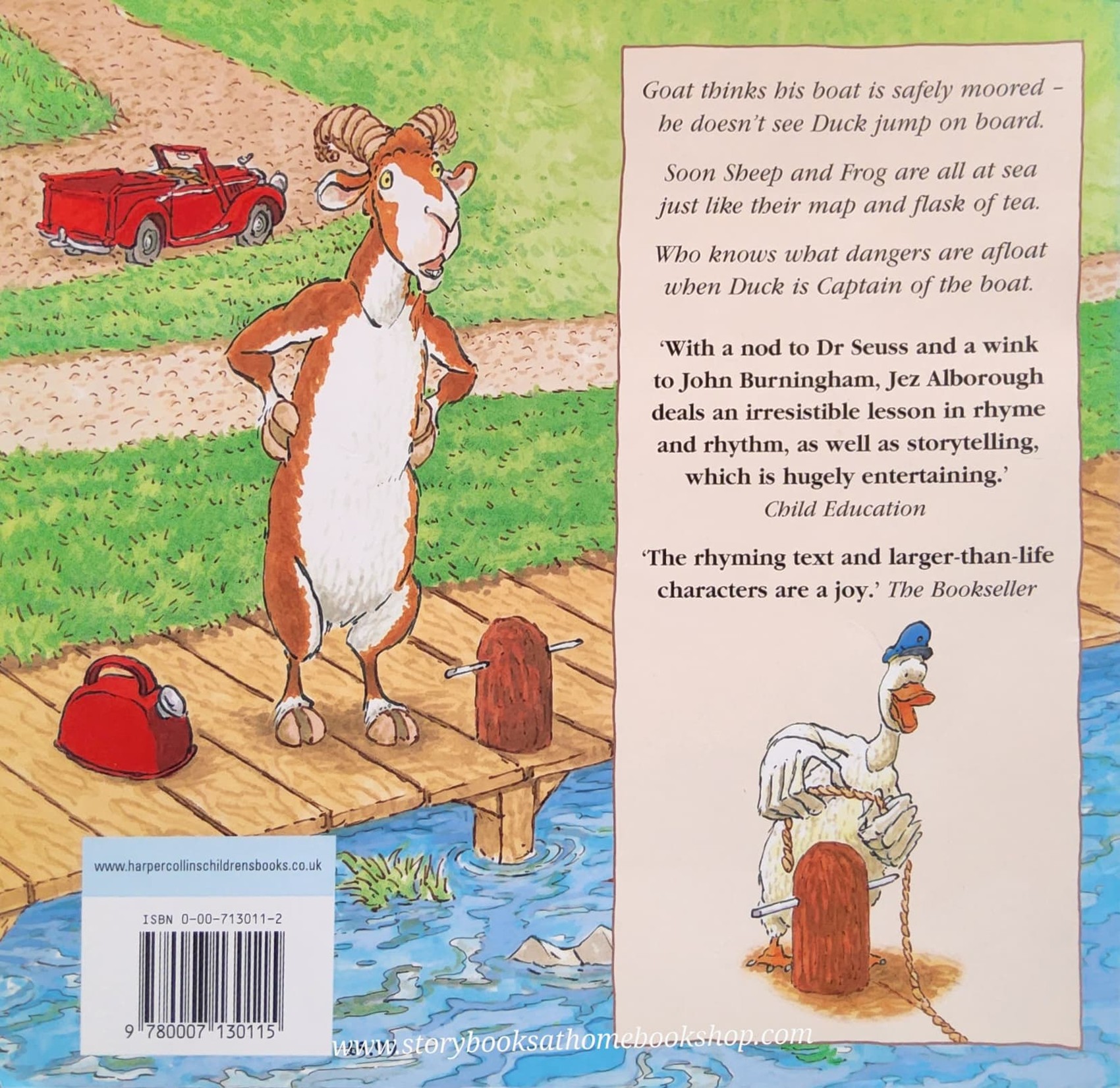 หนังสือนิทานปกอ่อน** 🍅🍓CAPTAIN DUCK BY JEZ ALBOROUGH