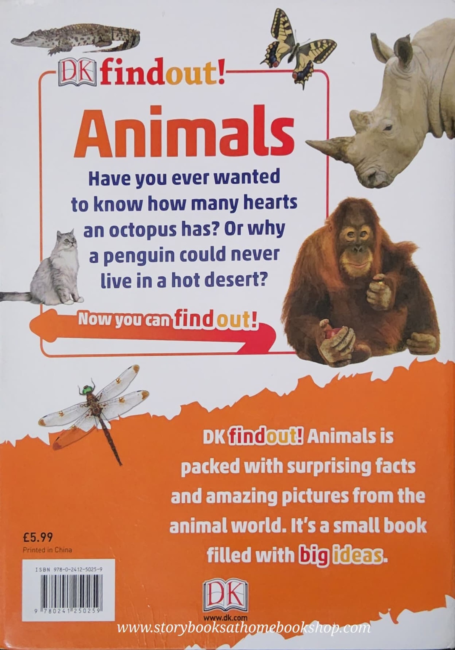 KNOWLEDGE BOOK ** 🍅🍓DK FINDOUT! ANIMALS