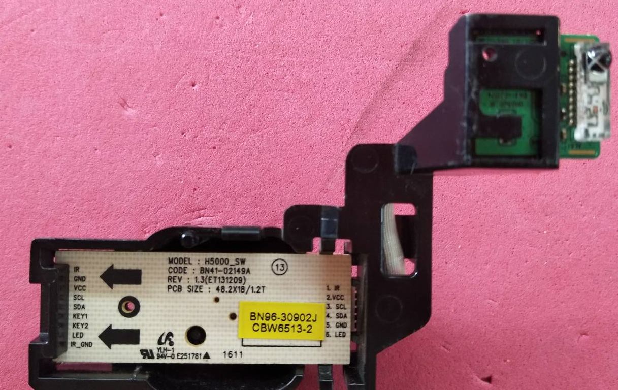 ตัวรับรีโมท คีย์คอนโทรล SAMSUNG (ซัมซุง) อะไหล่แท้/ของถอด พาร์ท BN96-30902J