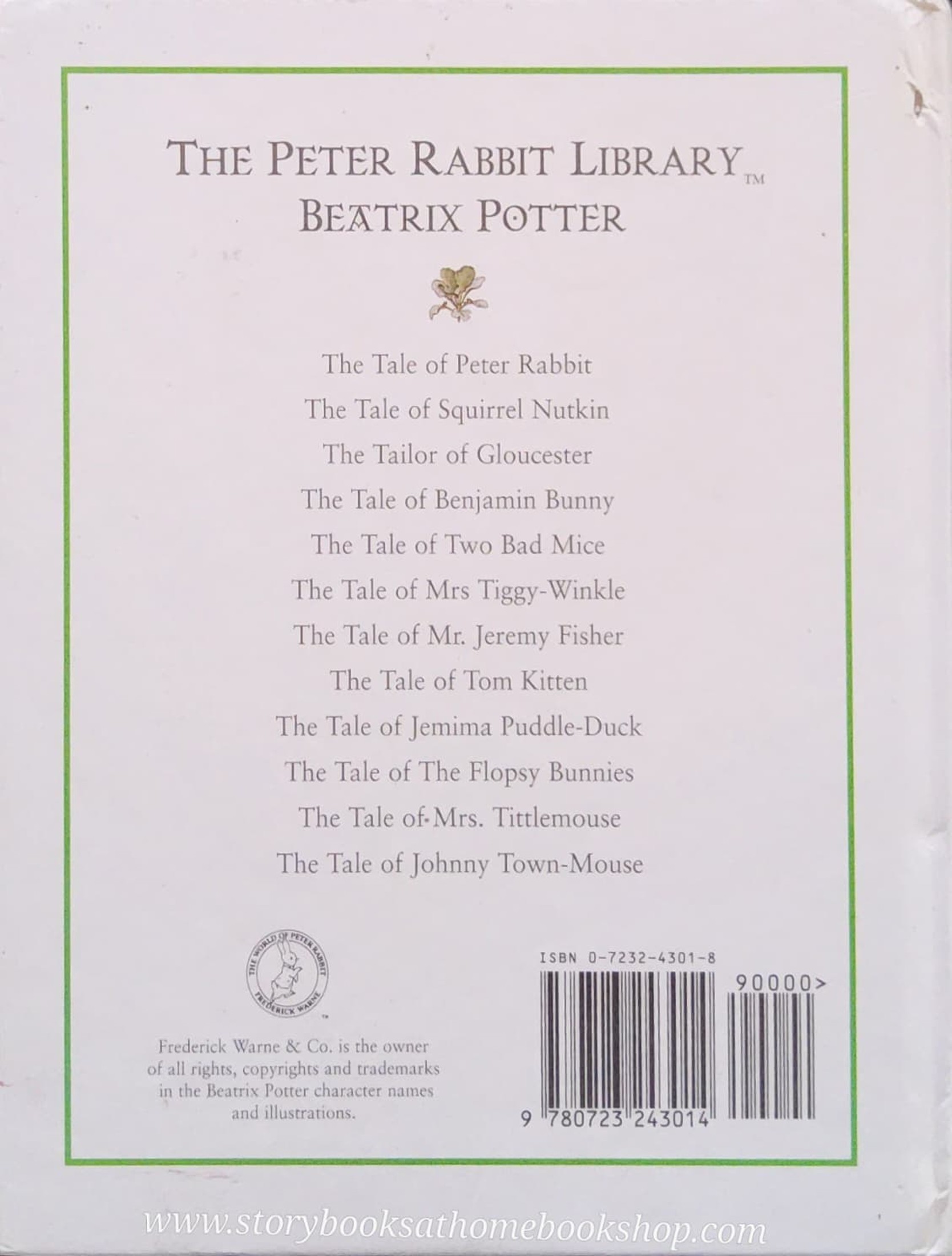 หนังสือนิทานปกแข็ง** 🍅🍓TALE OF MR.JEREMY FISHER BY BEATRIX POTTER