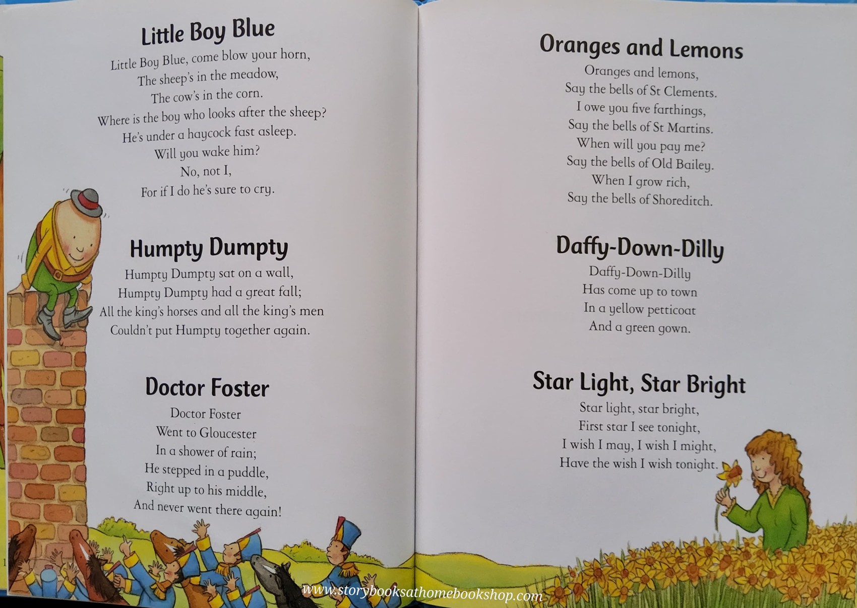 หนังสือนิทานปกแข็ง** 🍅🍓NURSERY RHYMES OVER 50 CLASSIC RHYMES