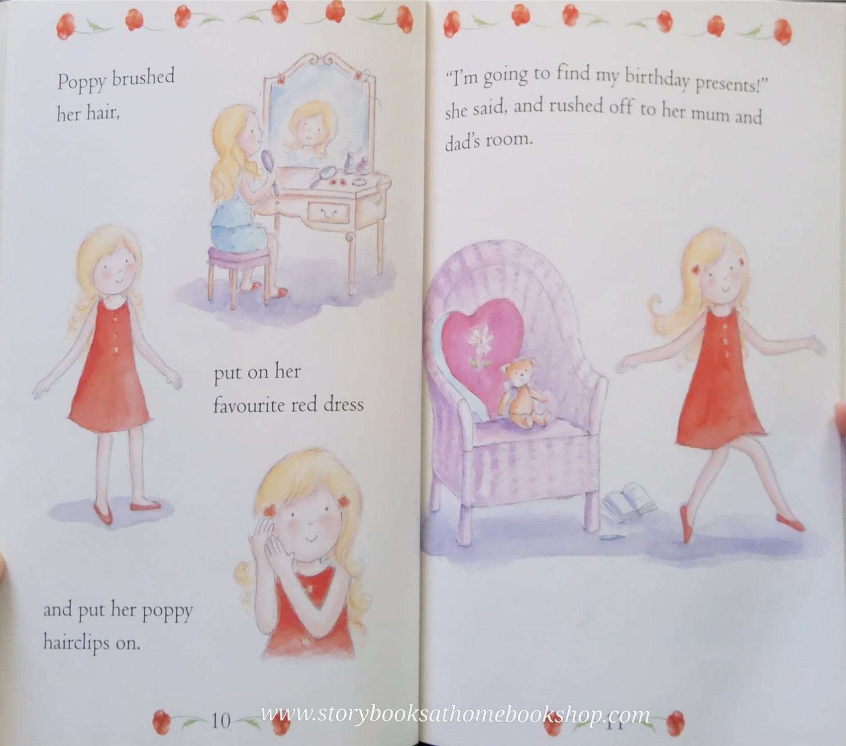 หนังสือนิทานปกอ่อน ** 🍅🍓PRINCESS POPPY: THE BIRTHDAY