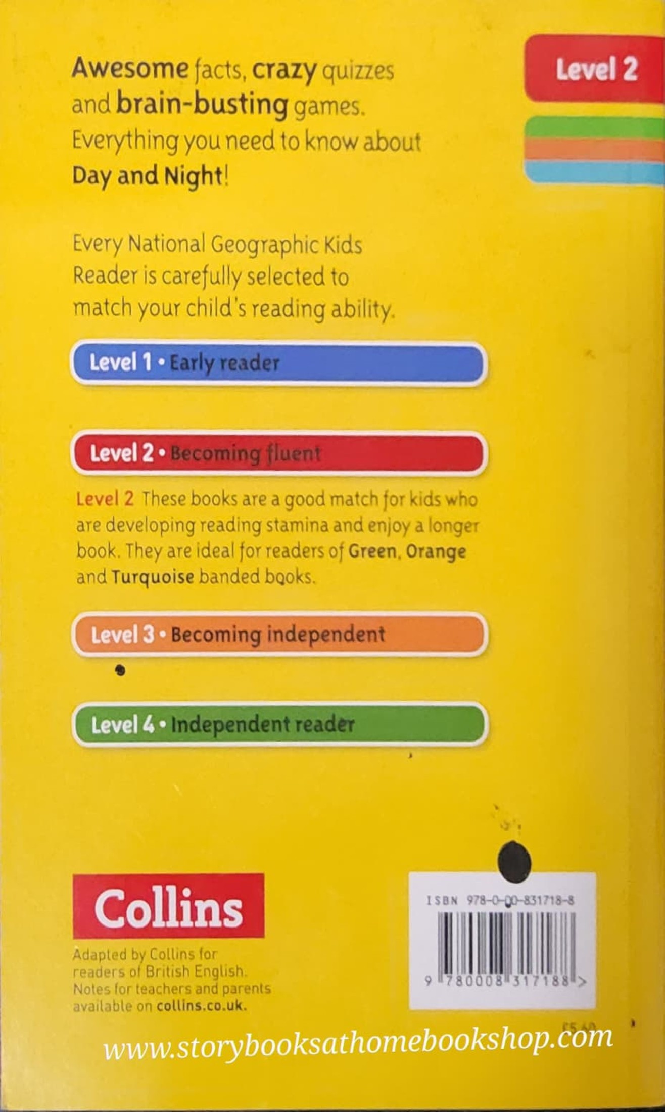 KNOWLEDGE BOOK** ð
ðNATIONAL GEOGRAPHIC KIDS LEVEL2: DAY AND NIGHT