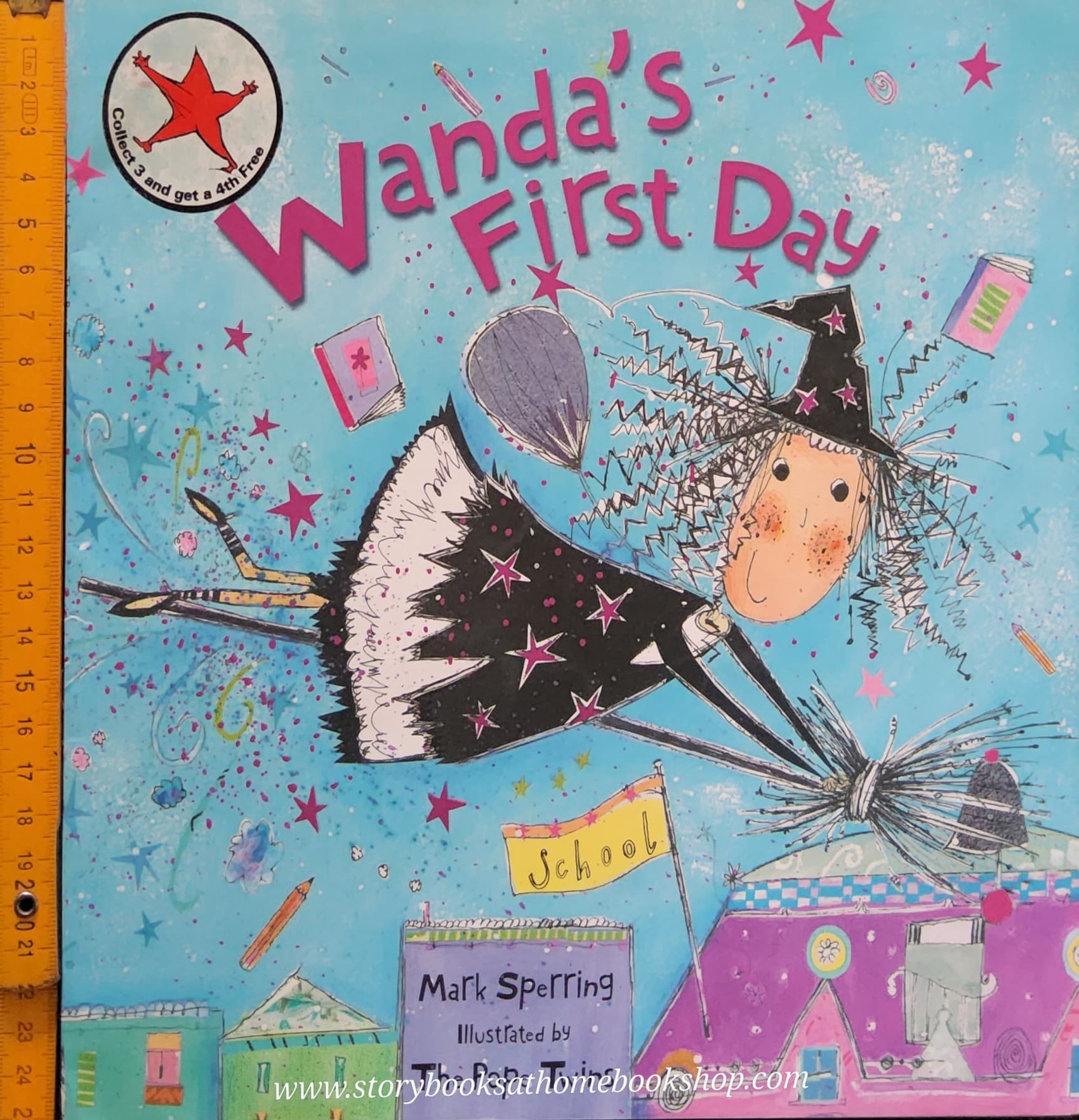หนังสือนิทานปกอ่อน** 🍅🍓WANDA'S FIRST DAY BY MARK SPERRING