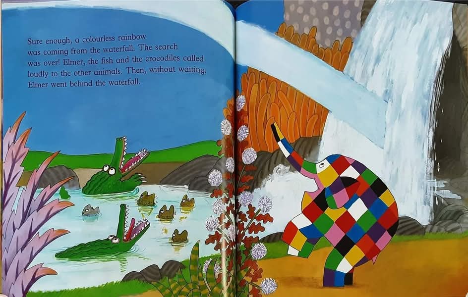 หนังสือนิทานปกอ่อน** 🍅🍅ELMER AND THE RAINBOW