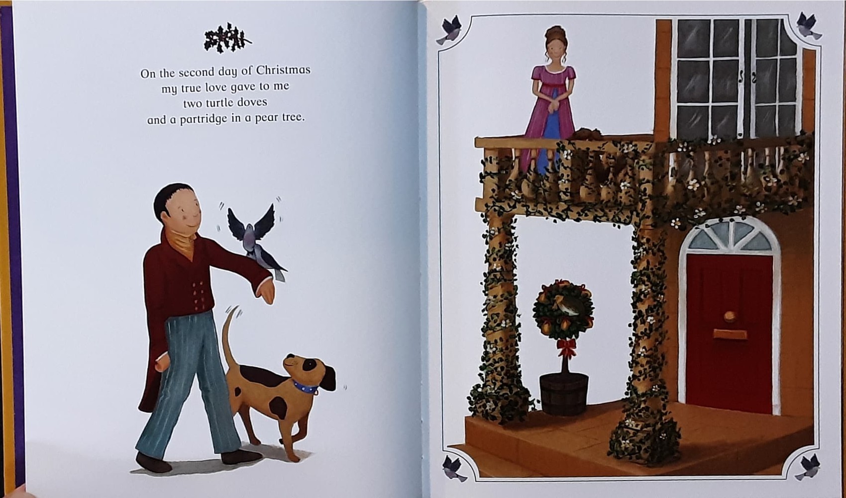 หนังสือนิทานปกแข็ง 🍅🍓THE Twelve Days of Christmas