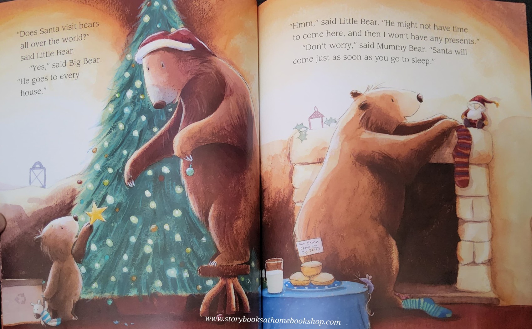 หนังสือนิทานปกอ่อน ** 🍓🍓 I've seen santa! BY DAVID BEDFORDAND TIM WARNERS