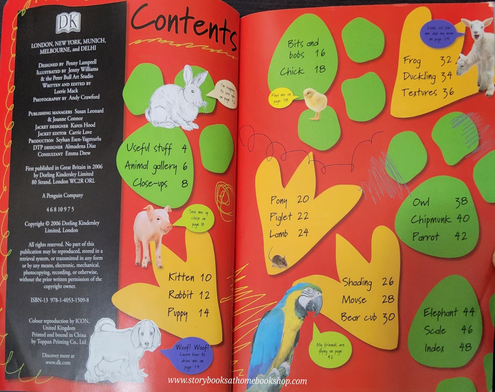 หนังสือนิทานปกอ่อน** 🍓🍓 I CAN DRAW ANIMALS