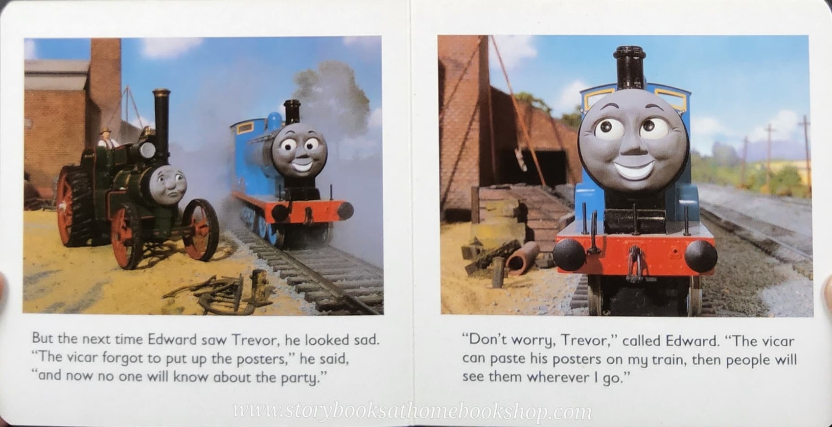 BOARD BOOK ** ð
THOMAS & FRIENDS EDWARD AND THE PARTY