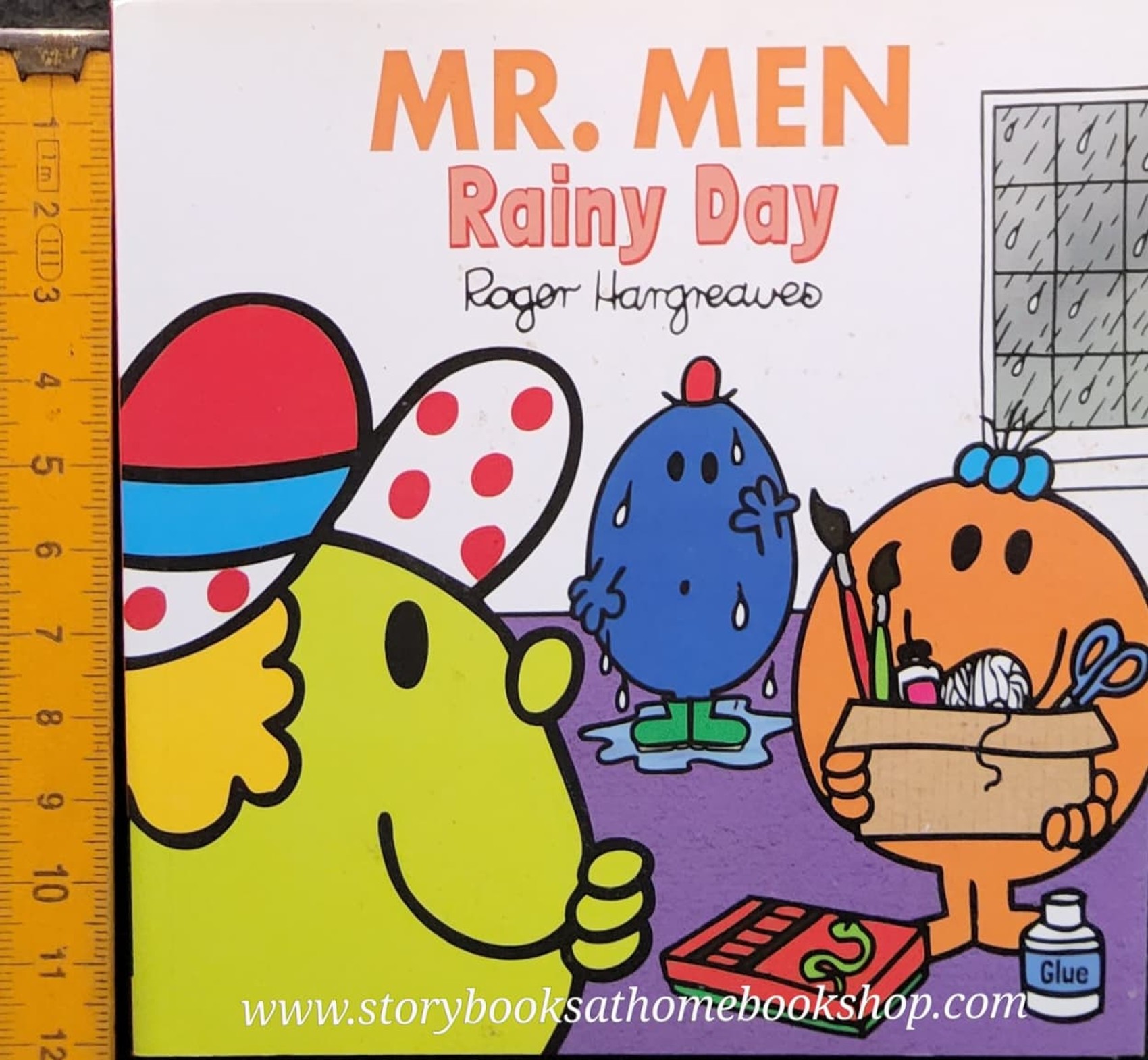 หนังสือนิทานปกอ่อน** 👉LITTLE MISS&MR.MEN👍 🍅🍅MR. MEN RAINT DAY by Roger Hargreaues