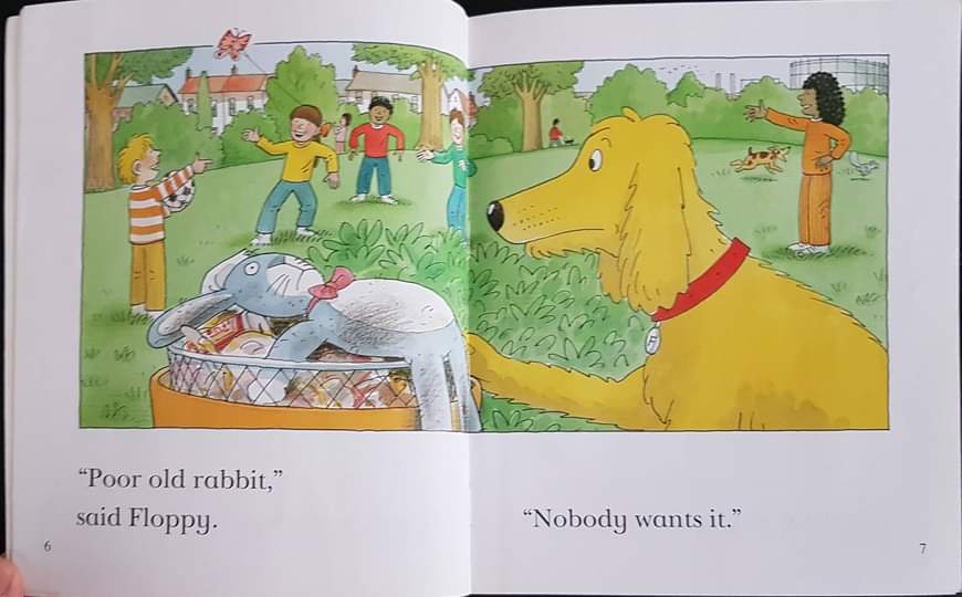 หนังสือนิทานปกอ่อน** 🍅🍓Read with Biff Chip&Kipper: FIRST STORIES LEVEL3 POOR OLD RABBIT