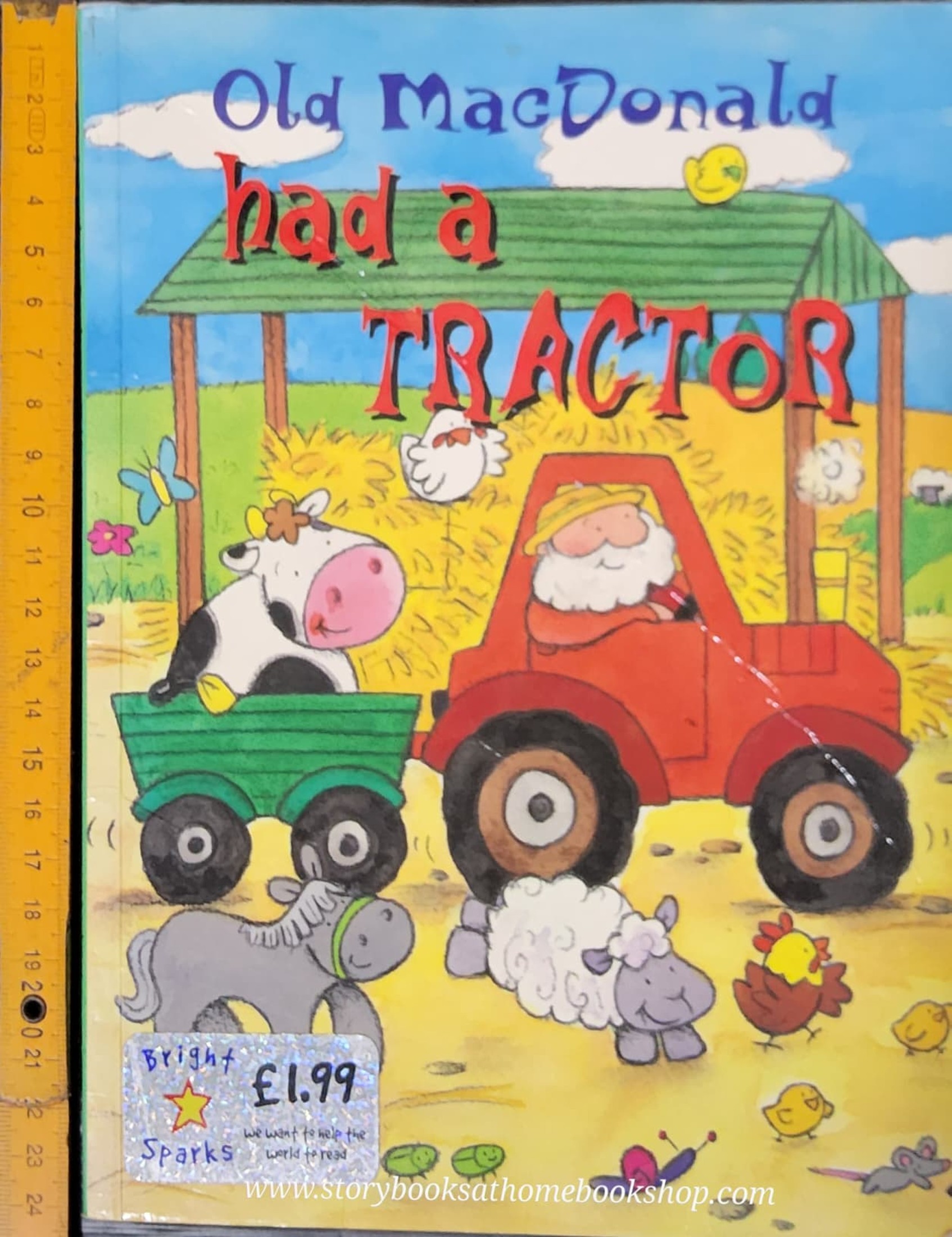 หนังสือนิทานปกอ่อน** 🍅🍅OLD MACDONALD HAD A TRACTOR
