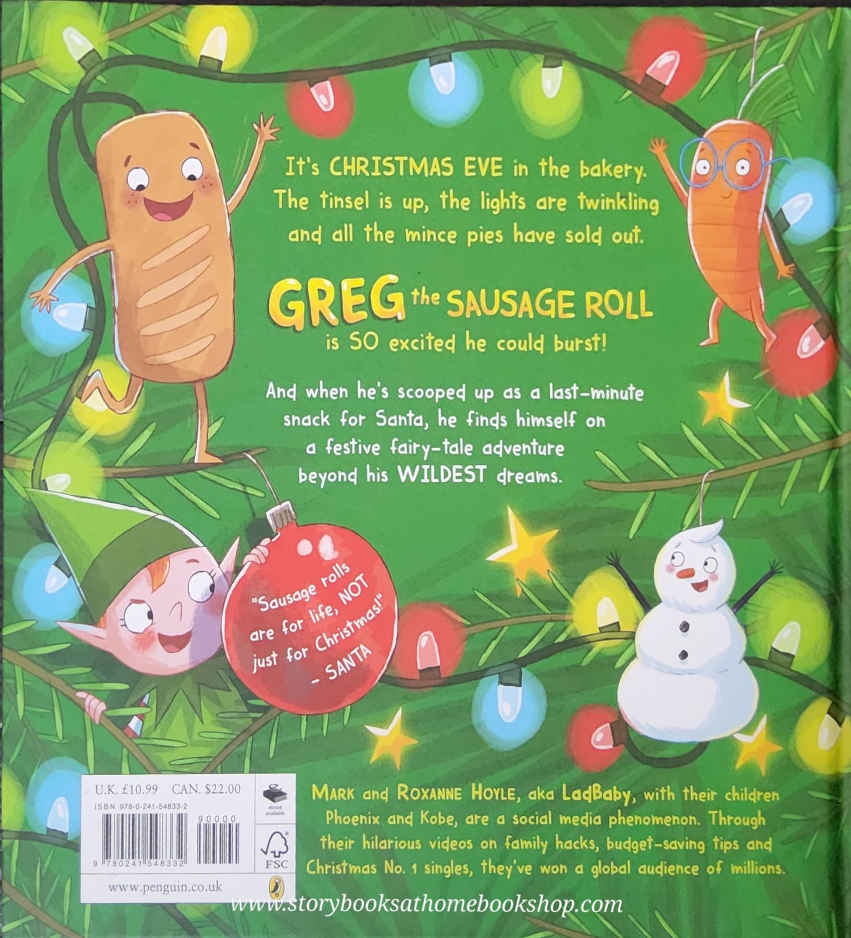 หนังสือนิทานปกแข็ง** ♥️GREG THE SAUSAGE ROLL