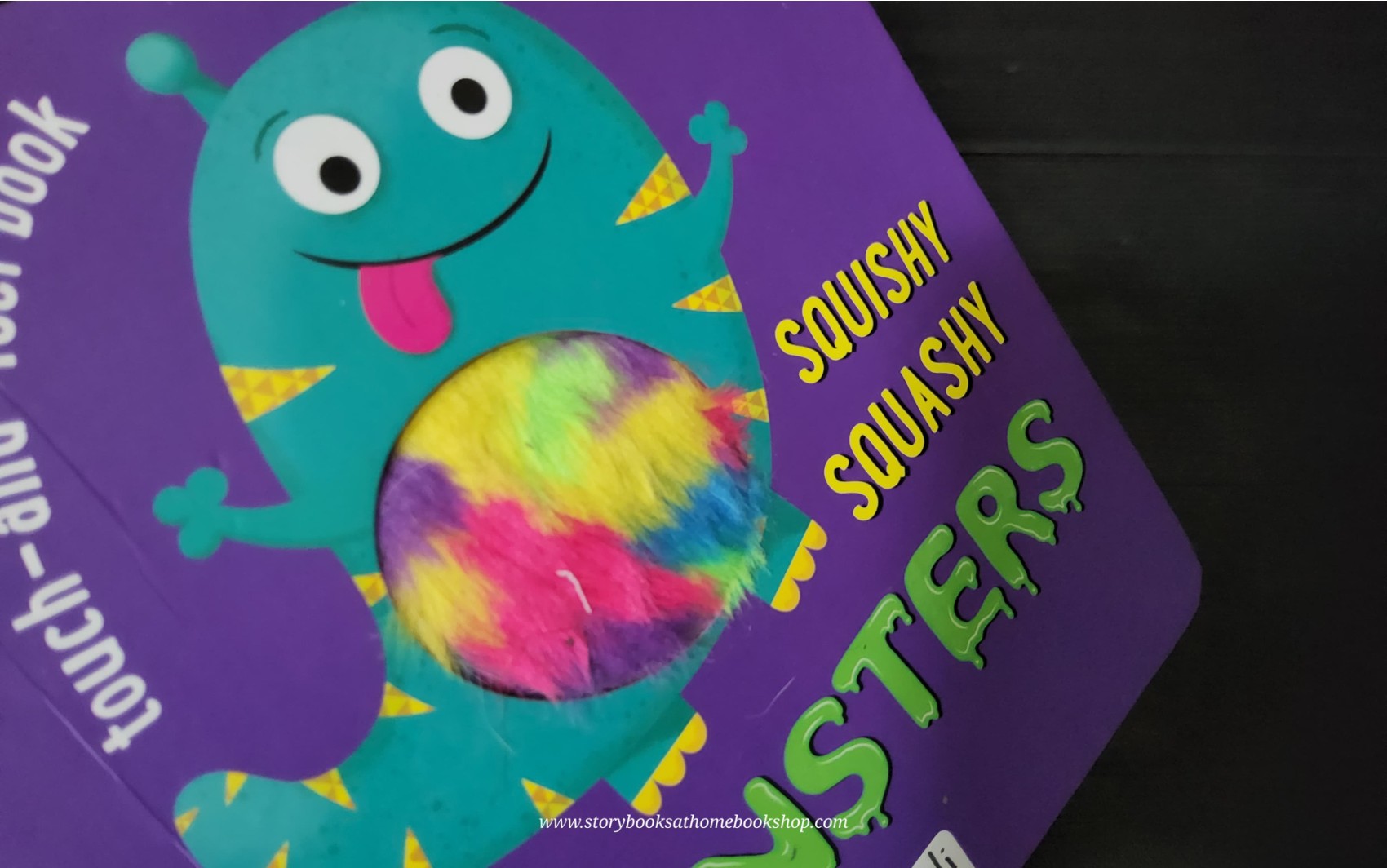 TOUCH AND FEEL BOARD BOOK ** 🍅🍅SQUISHY SQUASHY MONSTERS