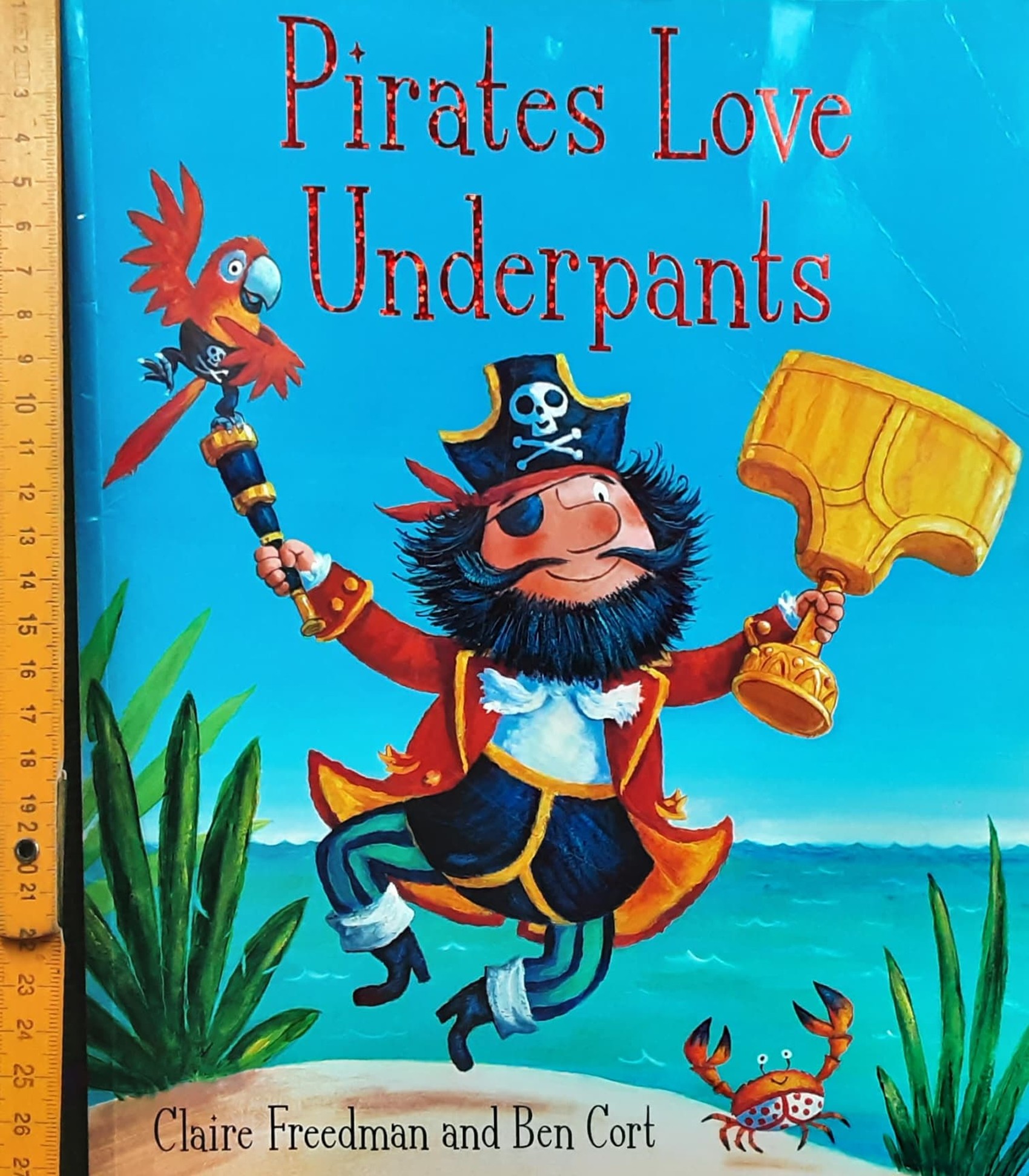หนังสือนิทานเด็ก ภาษาอังกฤษ ปกอ่อน 🍅🍓Pirates Love Underpants/Used สถาพ 80-90%