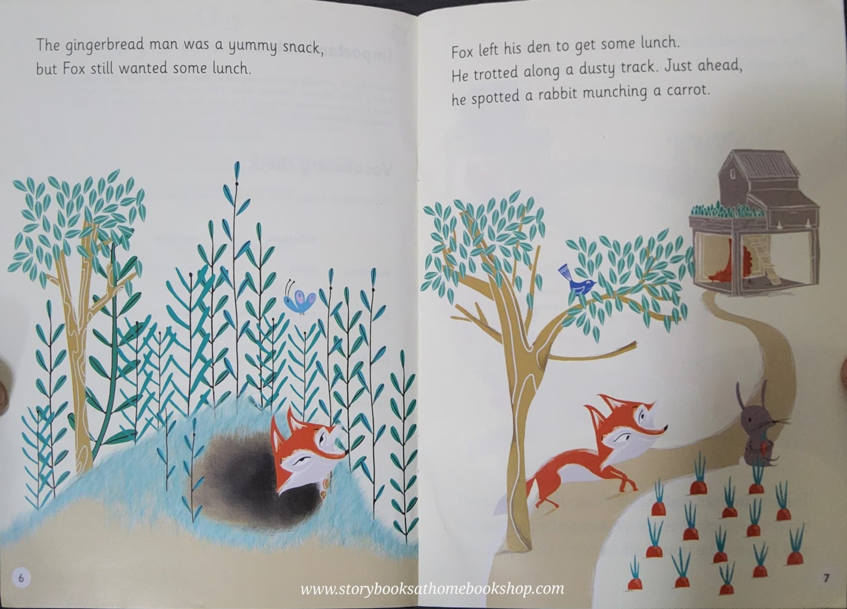 หนังสือนิทานปกอ่อน** 🍅🍓READ WRITE Inc. BOOK BAG BOOKS A HUNGRE FOX (set5 book4)