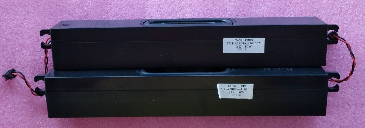 ลำโพงทีวีชาร์ป ( SHARP) ของแท้มือสองถอดจากเครื่อง ใช้กับรุ่น4T-C55CJ2X 8โอมห์ 10วัตต์