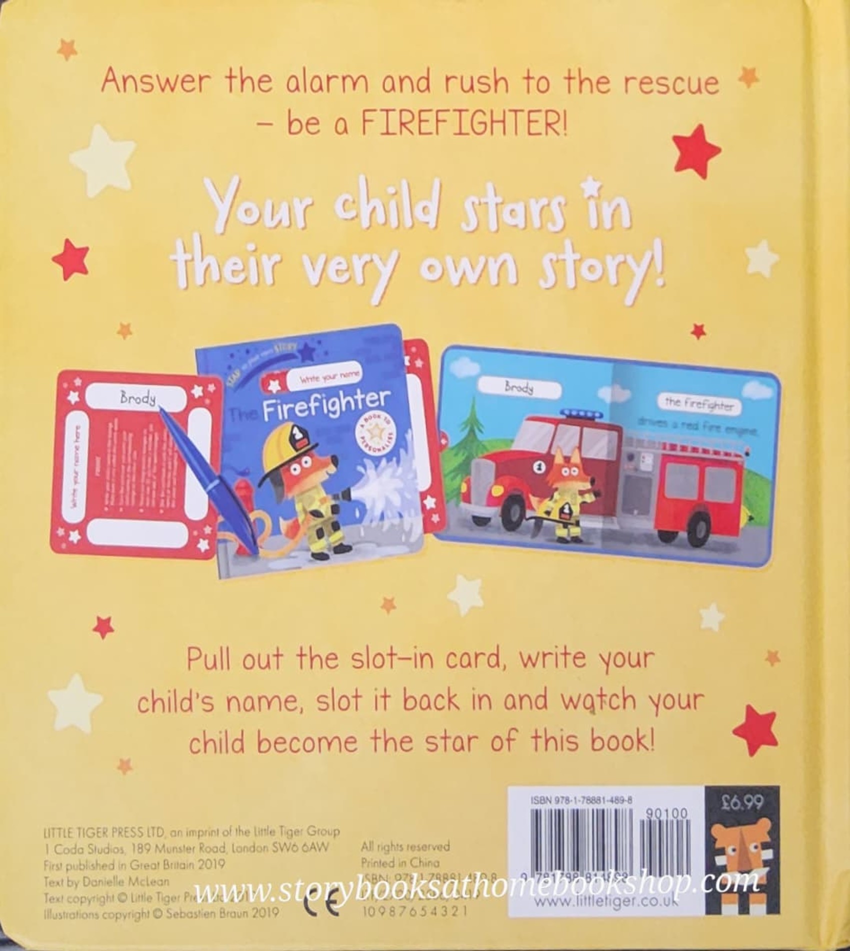 BOARD BOOK** 🍅🍓THE FIREFIGHTER