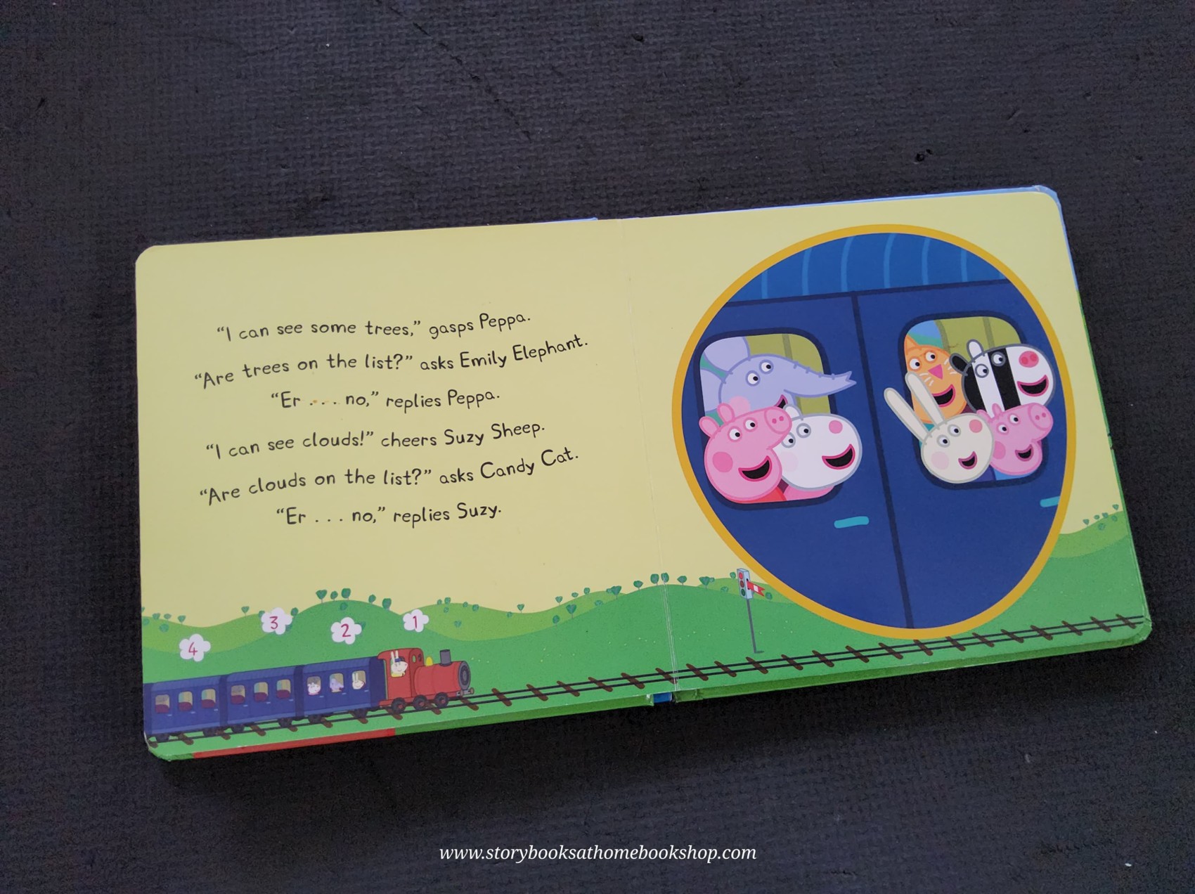 **BOARD BOOK** 🍅🍅PEPPA PIG PEPPA AND THE BIG TRAIN🍅🍅