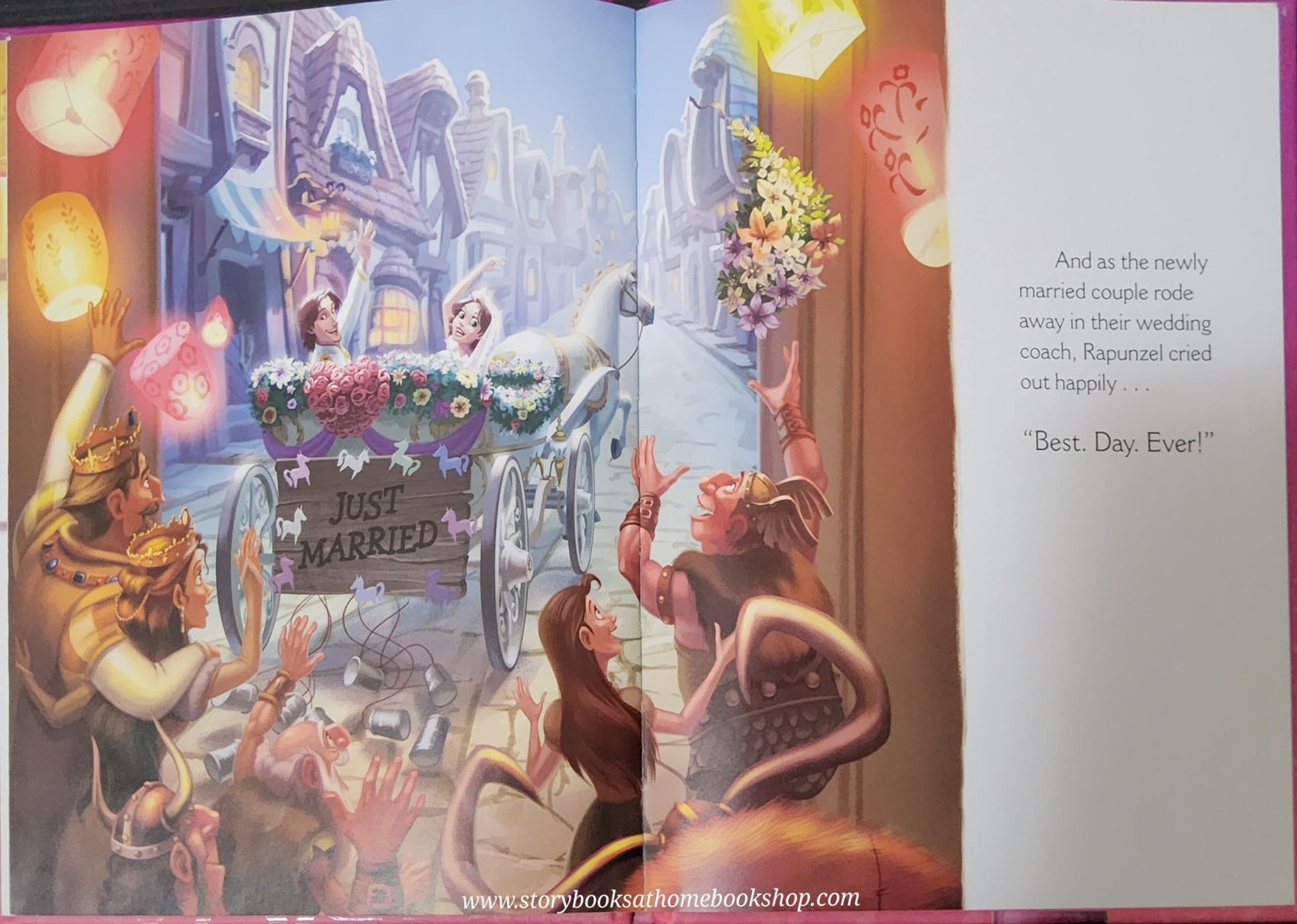 หนังสือนิทานปกแข็ง ** 🍅🍓DISNEY TANGLED