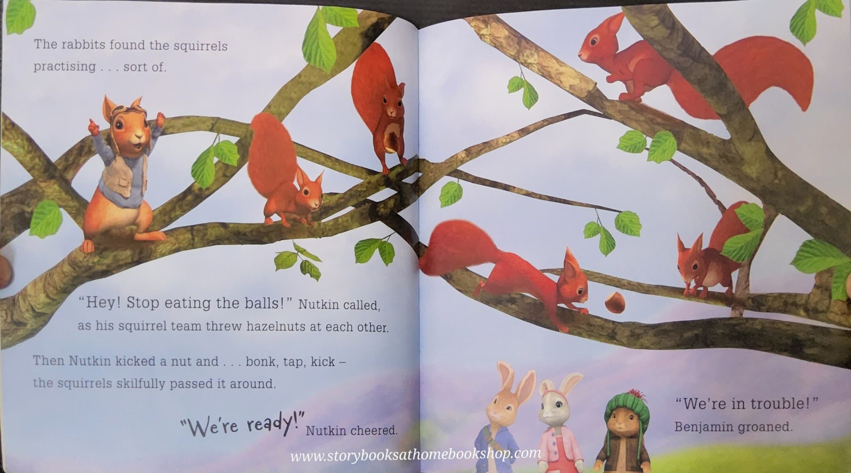 หนังสือนิทานปกอ่อน ** 🍅🍓PETER RABBIT:FOOTBALL FEVER!