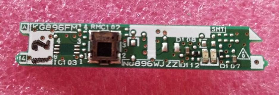 คีย์รับรีโมทย์ทีวี SHARP (ชาร์ป)ของแท้ถอดจากเครื่อง ใช้กับรุ่น 4T-C50AH1X 4T-C50AE1X