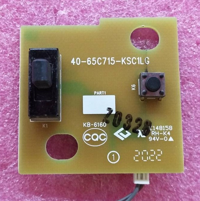 ตัวรับรีโมท /คีย์ทัช /คีย์คอนโทรล TCL (ทีซีแอล) มือสองพร้อมใช้งาน 43LINE TV