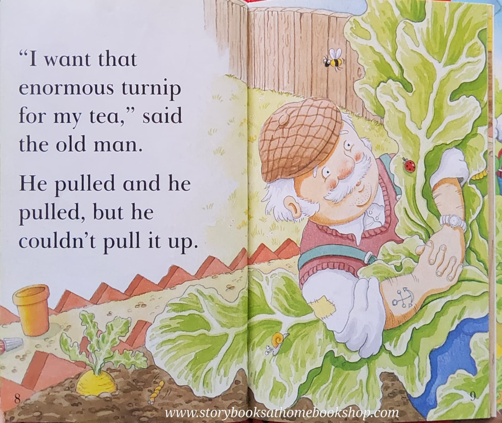 หนังสือนิทานปกแข็ง** 🍅🍅READ IT YOURSELF LEVEL1: THE ENORMOUS TURNIP