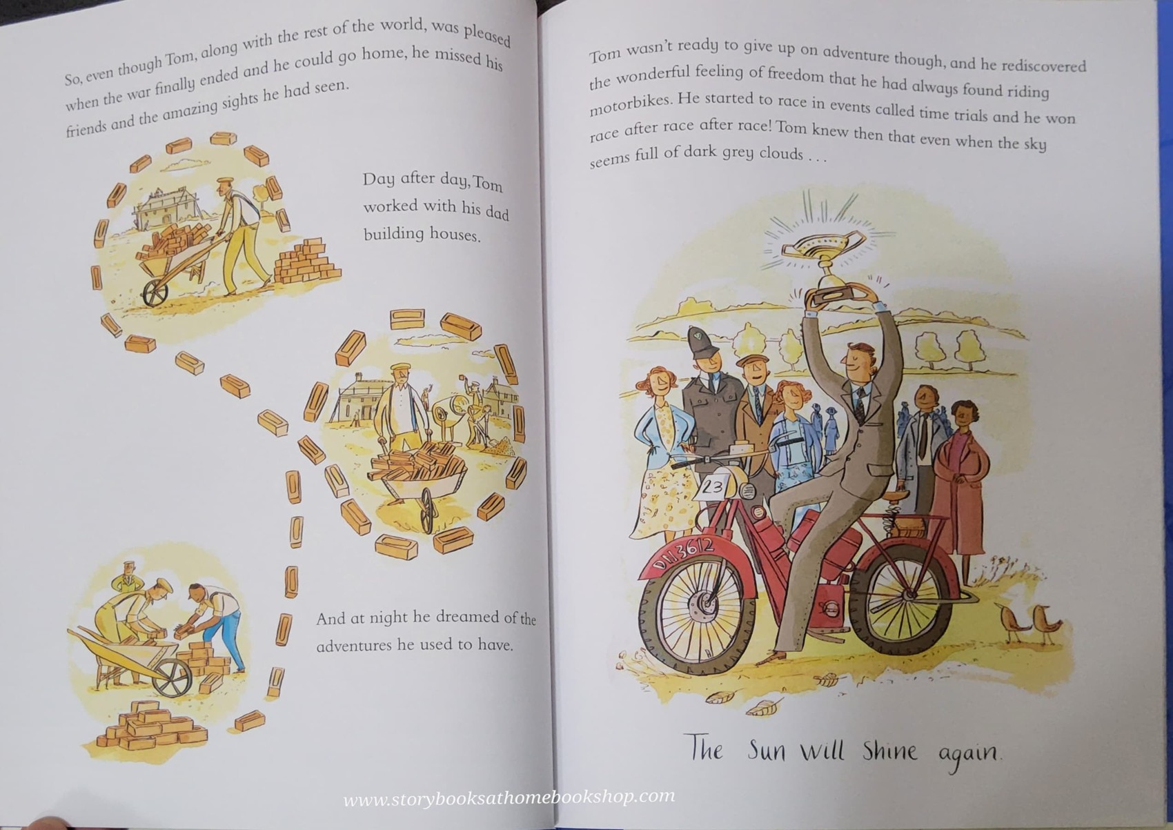 หนังสือนิทานปกแข็ง** 🍅🍓CAPTAIN SIR TOM MOORE ONE HUNDRED STEPS