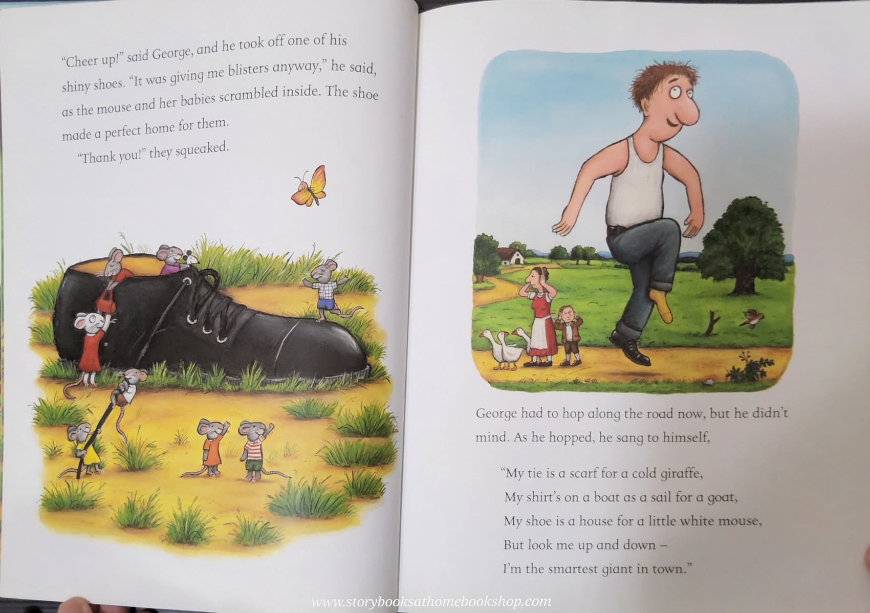 หนังสือนิทานปกอ่อน** 🍓🍅The Smartest GIANT in Town by Julia Donalson