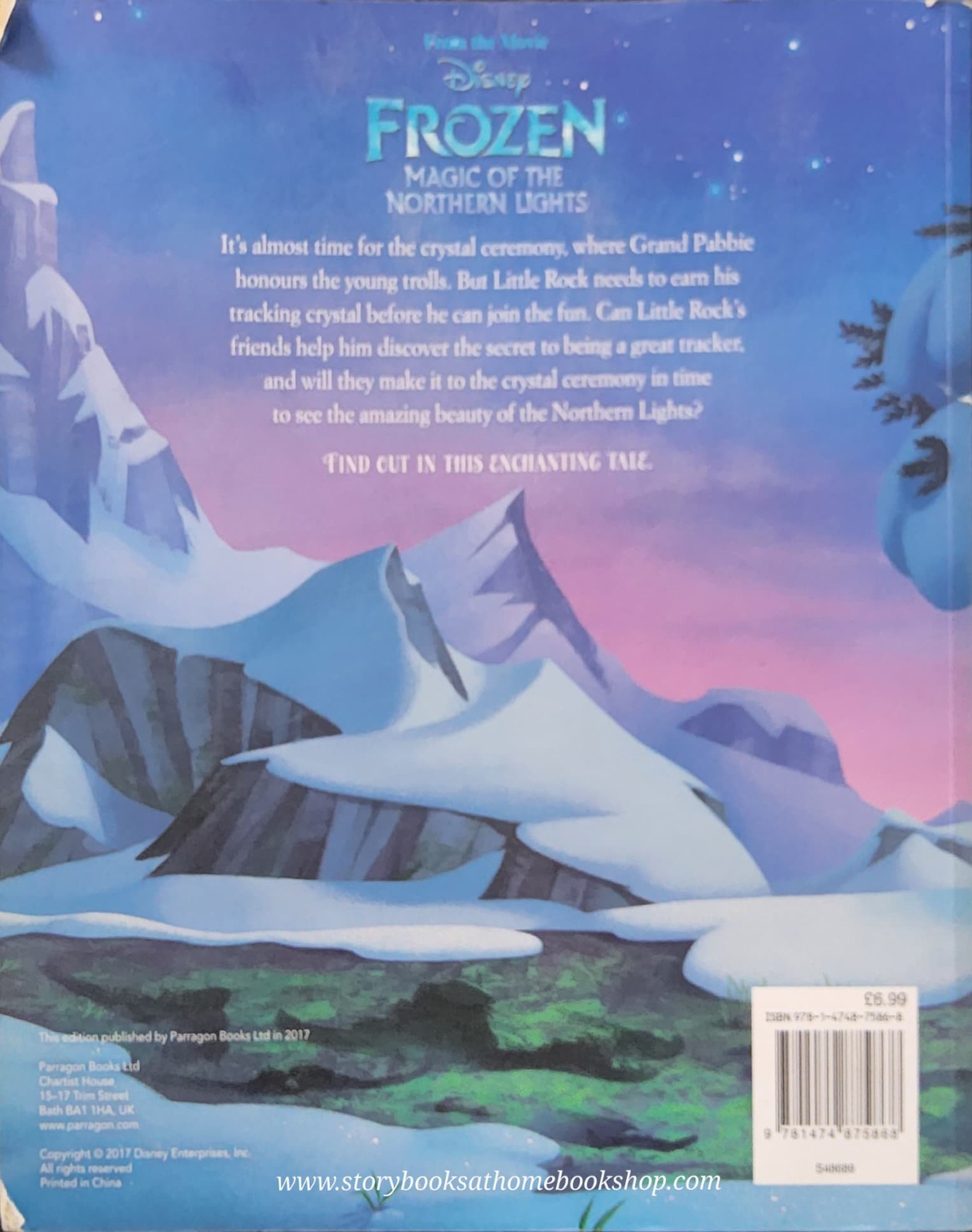 หนังสือนิทานปกอ่อน FROZEN LET IT GROW