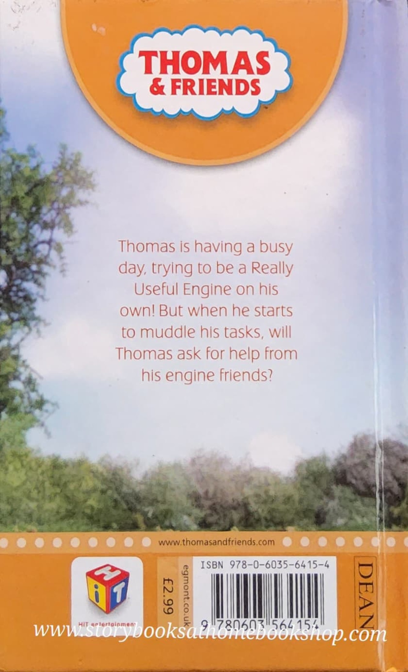 หนังสือนิทานปกแข็ง** 🍅THOMAS&FRIENDS: THOMAS' BUSY DAY