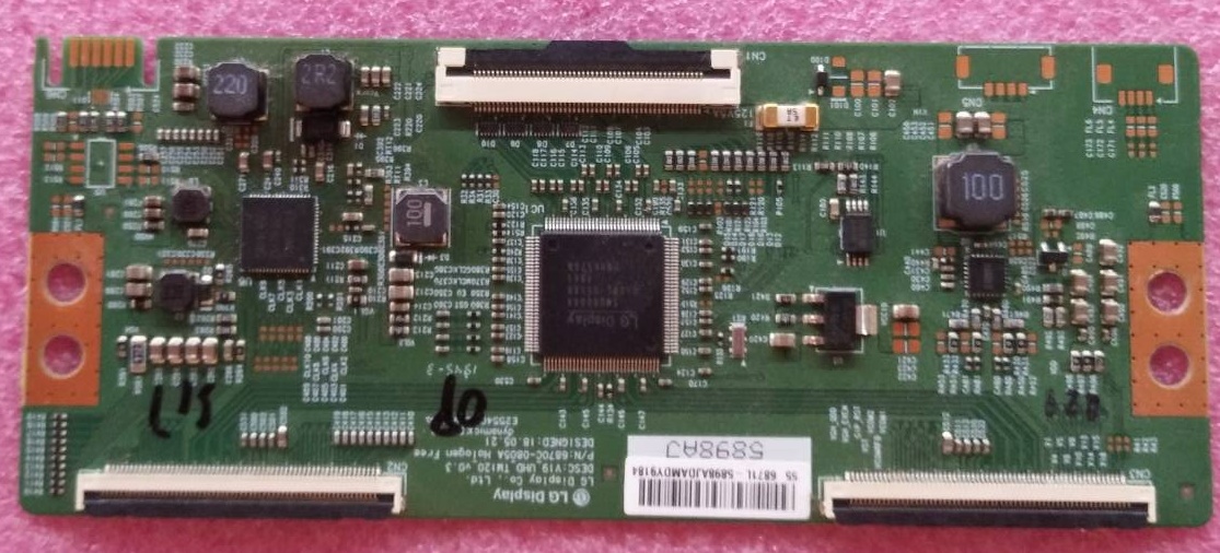 ทีคอนทีวี พานาโซนิค Panasonic ของแท้มือสองถอดจากเครื่อง ใช้กับรุ่นTH-55GX650T พาร์ทบอร์ด6870C-0805A