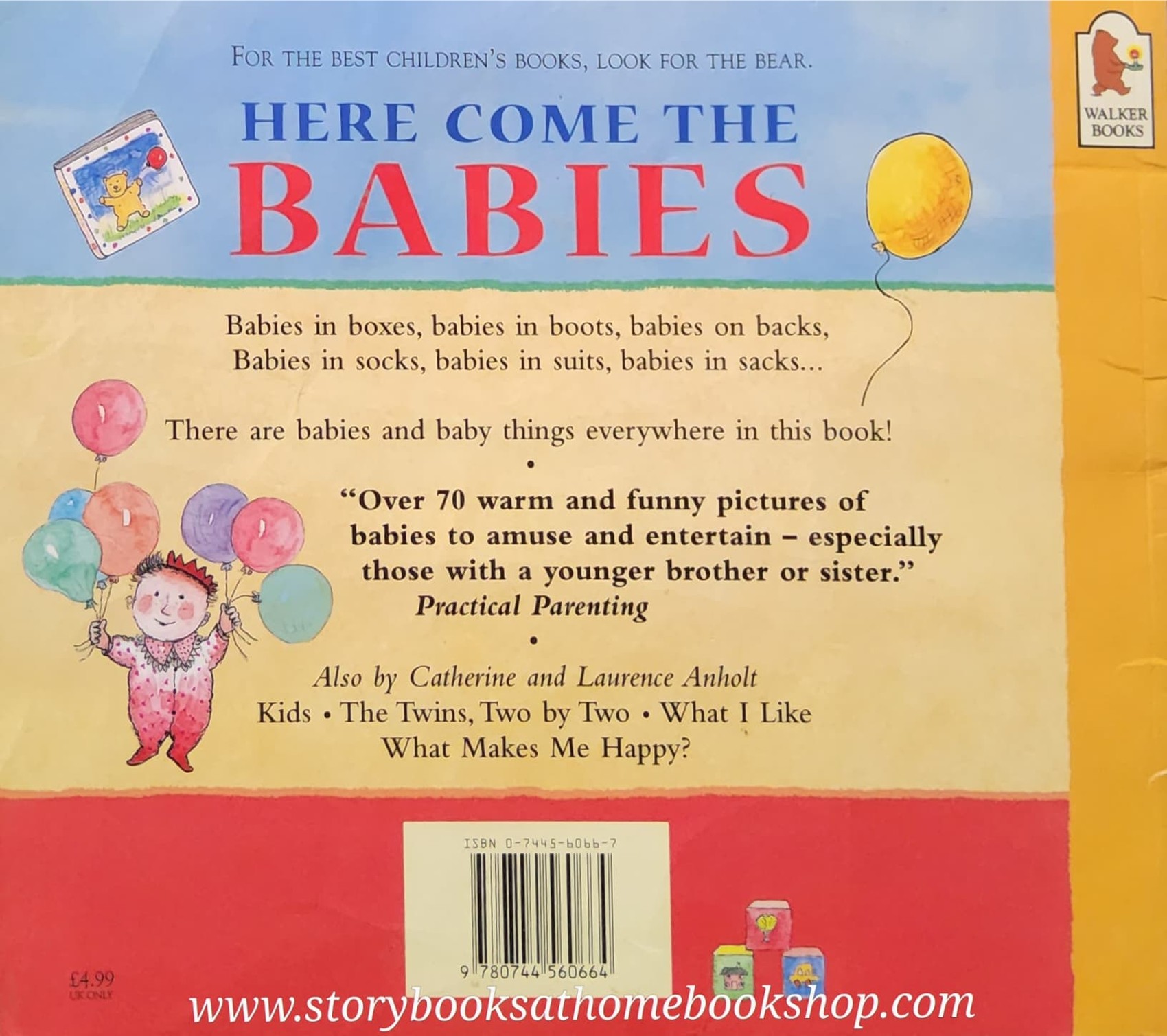 หนังสือนิทานปกอ่อน** 🍅🍓HERE COME THE BABIES♥️♥️