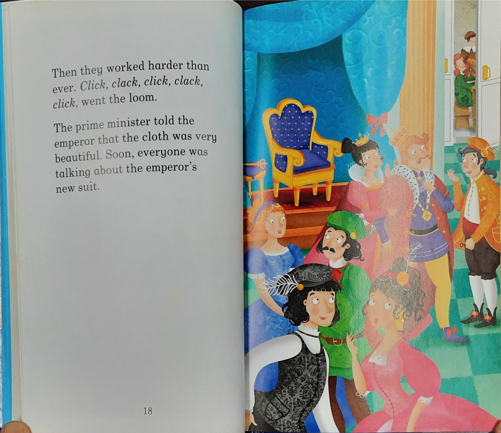 หนังสือนิทานปกแข็ง 🍅🍓The Emperpr's New Clothes/Used สภาพ 80-90%