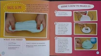 Activities Book 🍓🍅DIY SLIME