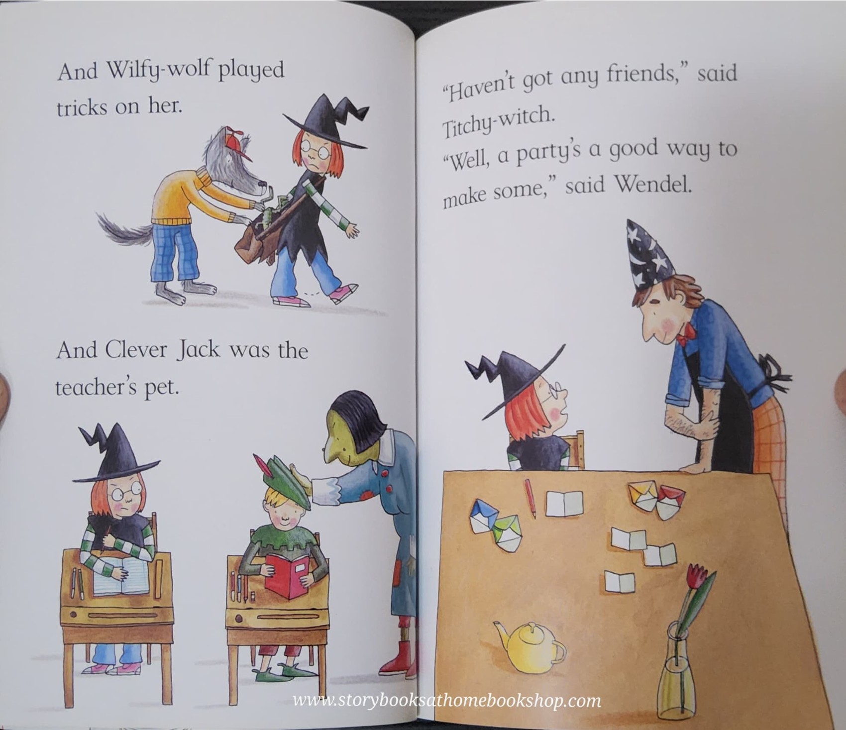 หนังสือนิทานปกอ่อน** 🍅🍓TITCHY WITCH AND THE MAGIC PARTY